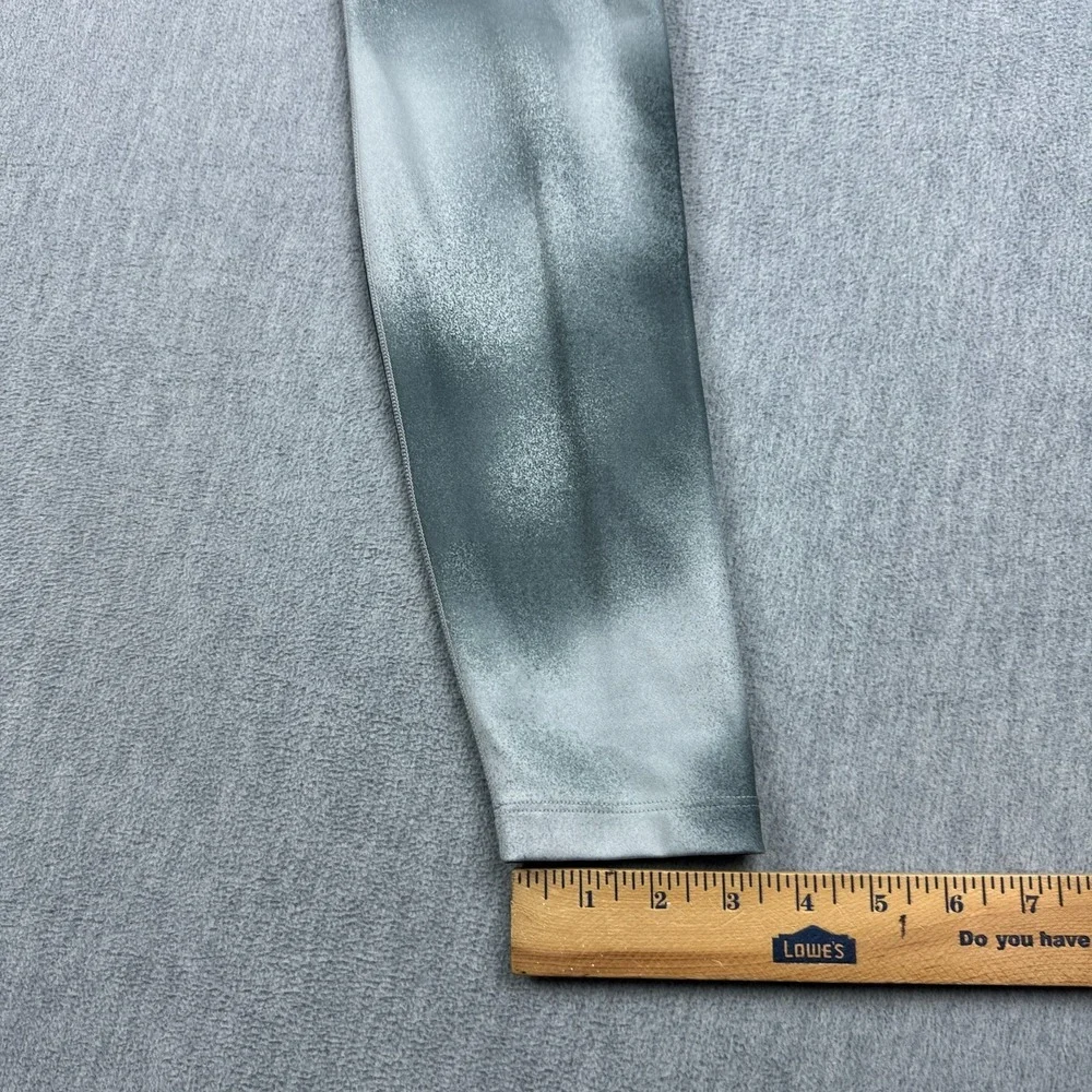Nike One‎ Women Leggings Medium Gray Dri Fit Printed High-Rise Training Athletic